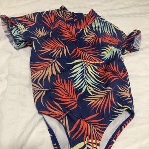 Toddler girl Janie Jack Swimsuit (2T) and cover up (18-24 month)